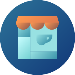 Coffee shop icon