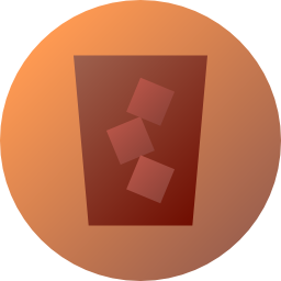 Iced coffee icon