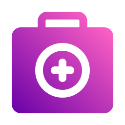 First aid kit icon