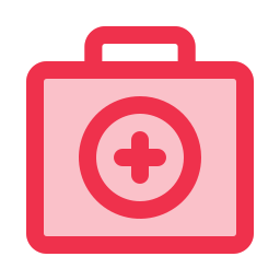 First aid kit icon