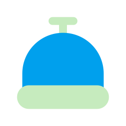 Reception bell icon