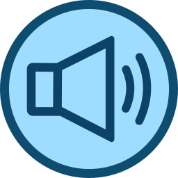 Loud speaker icon