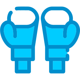 Boxing gloves icon