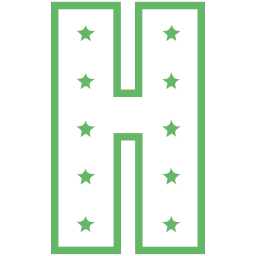 Letter h icon