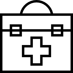 First aid kit icon