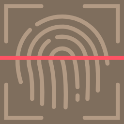 fingerabdruckscan icon