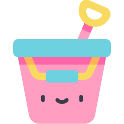 Sand bucket icon