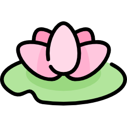 Water lily icon