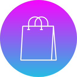 Shopping bag icon