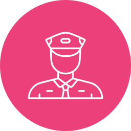 Security guard icon