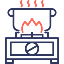 Cooking stove icon