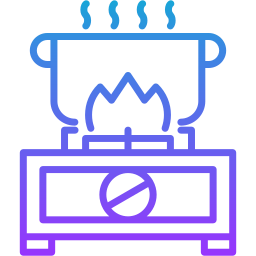 Кухонная плита иконка