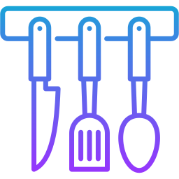 przybory kuchenne ikona