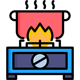 Cooking stove icon