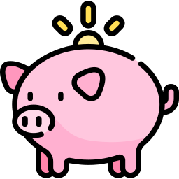 Piggy bank icon