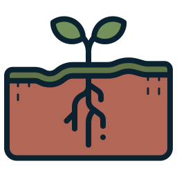 plante en croissance Icône