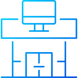 Electronic store icon