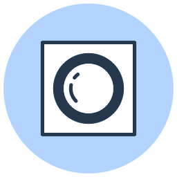 Recessed icon