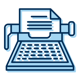 Typewriter icon