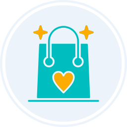 Shopping bag icon