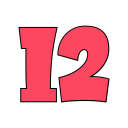 número 12 Ícone