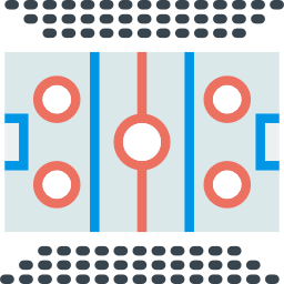 Hockey pitch icon