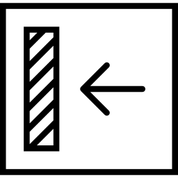 Left alignment icon