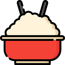 Rice bowl icon