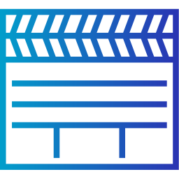 clapperboard icon