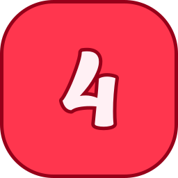 Number 4 icon