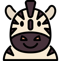 zebra ikona