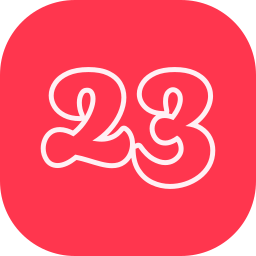 número 23 Ícone