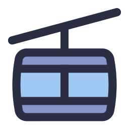 Cable car icon