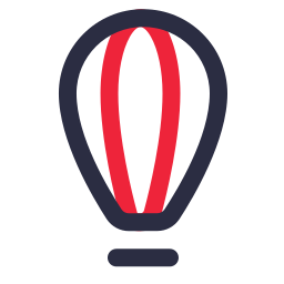 Air balloon icon