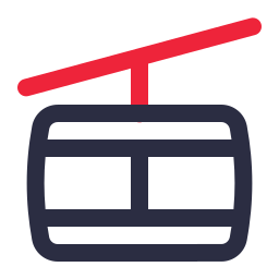 Cable car icon