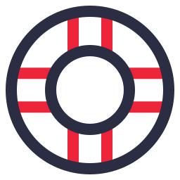 Safety ring icon