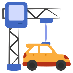 Crane truck icon