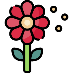 Pollen allergy icon