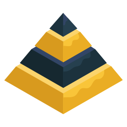 pyramidendiagramm icon