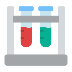 Test tube rack icon