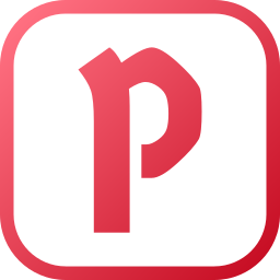 Letter p icon