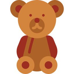 Teddy bear icon