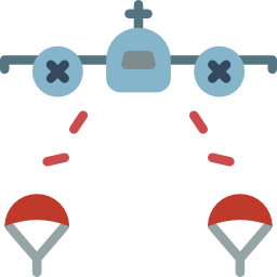 paracadutismo icona