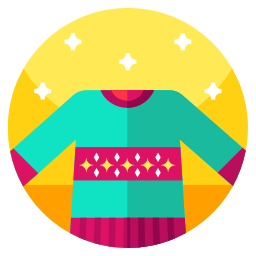 Christmas sweater icon