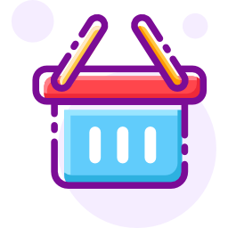 Shopping basket icon