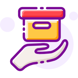 Delivery box icon