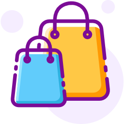 Shopping bag icon