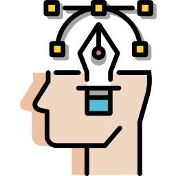 Creative mind icon