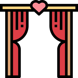 Wedding arch icon