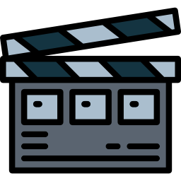 Clapperboard icon